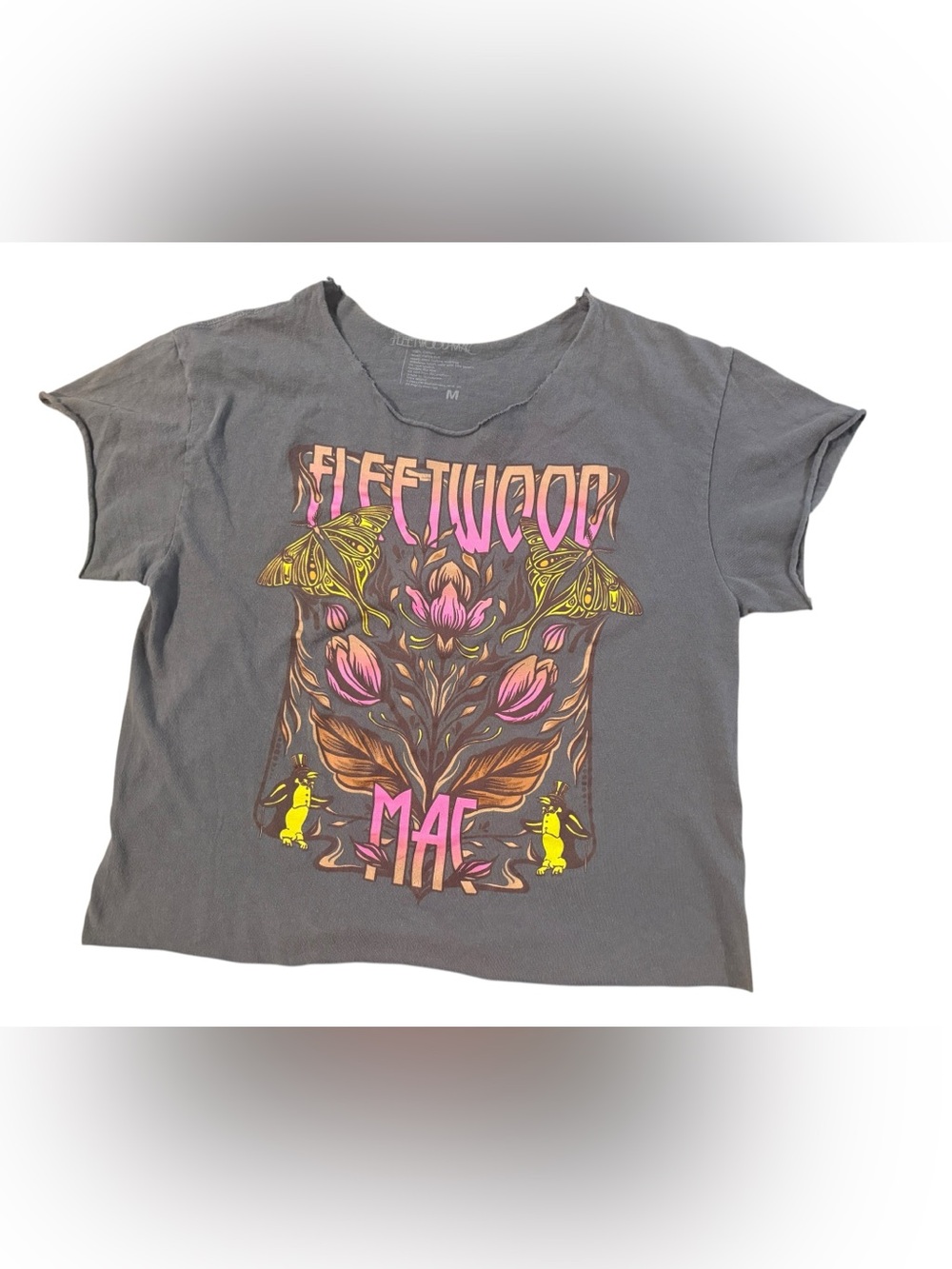 Fleetwood Mac Custom Cut Up Tee Size Medium